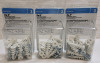 New - Hillman Zip-It Jr. Self Drilling Anchors , #6×1" Screws . Holds Upto 30lbs - 3