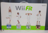 Nintendo Wii Fit Board . Tested Powers Up , Not Tested Beyond Power Up. Requires 4 AA Batteries (not included) . Board Only , Games not included