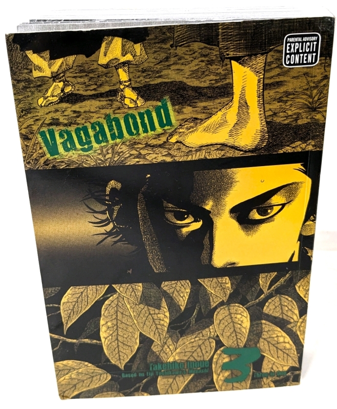 New Softcover Manga Comic 3-in-1 Collection | VAGABOND Vizbig Edition Volume 3 (Contains Volumes 7-9)