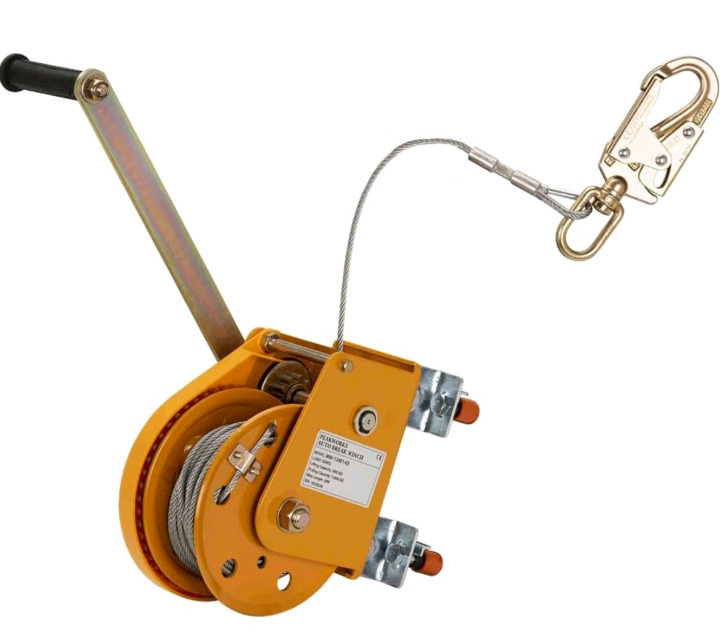 PeakWorks V845179065 Confined Space Kit Replacement | 65' Man Winch with 3/16" (5 mm) Cable and Swivel Hook | * Retails For 1053.52 * Model # MW-13401-65<br/>