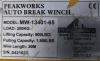 PeakWorks V845179065 Confined Space Kit Replacement | 65' Man Winch with 3/16" (5 mm) Cable and Swivel Hook | * Retails For 1053.52 * Model # MW-13401-65<br/> - 5