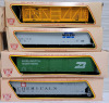 IHC HO Scale Toy Railroad Train Freight Cars , Eight (8) Cars with Boxes - 3