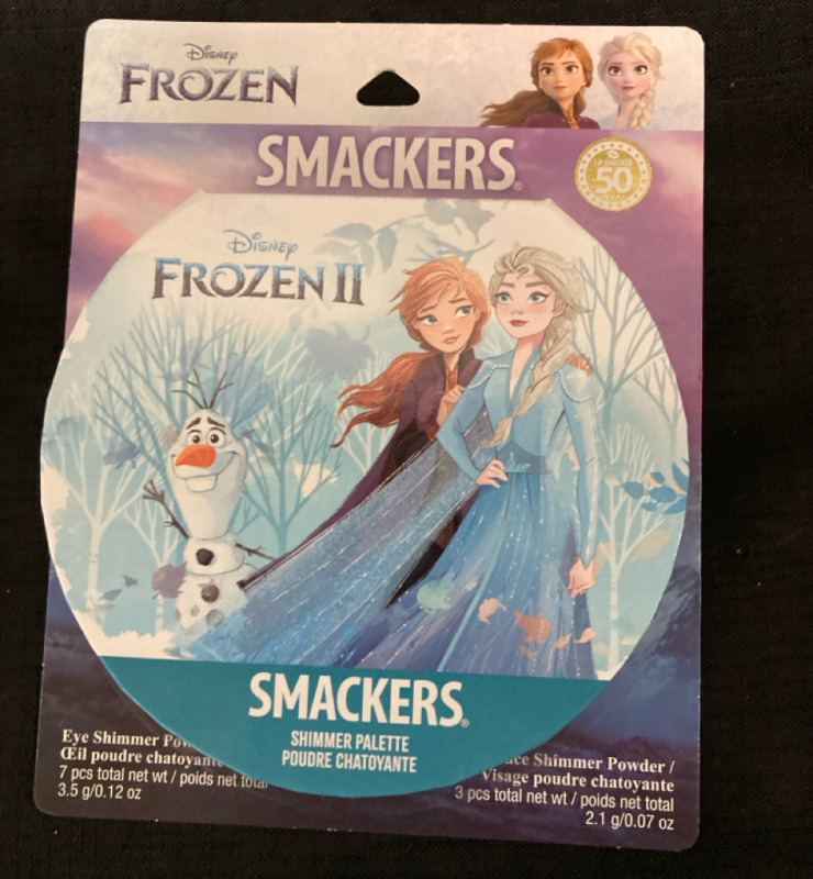 New 7 pcs Disney Frozen II Smackers Eye Shimmer Powder 3.5 g