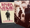 4 Hardcover Winston Churchill Books Largest 2.5” tall - 3