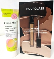 New Freeman Refining Color Changing Mask 60ml & Hourglass Airbrush Concealer Samples (5x 0.23ml)