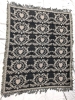 Cute Heart-Themed Woven Tapestry-Style Reversible Throw Blanket | 58" x 47" (Not including fringe) - 2