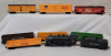 Bachmann HO Scale Railroad Toy Train Engine and Tender with Seven (7) Freight Cars