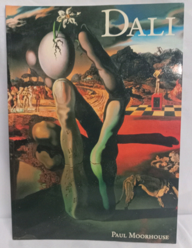 Salvador Dali Soft Cover Book Author Paul Moorhouse 112 Pages Full Color Photos