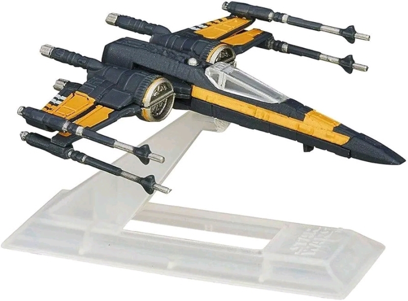 New STAR WARS : The Black Series Titanium #12 Poe Dameron's X-Wing Fighter | Retails for $47!