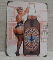 New Newcastle Brown Ale - 16" X 12"