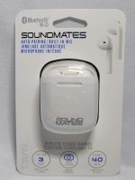TZUMI SoundMates Bluetooth 5.0 Earbuds with Wireless Charging - New