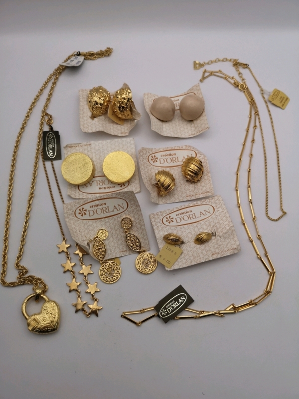 Vintage D'ORLAN Jewelry Necklaces & Earrings
