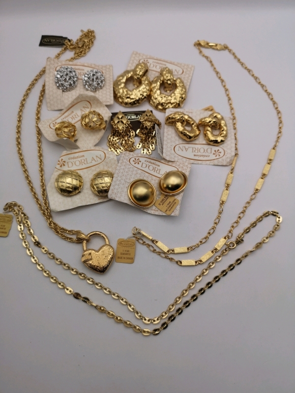 D'ORLAN Vintage Jewelry - Earrings & Necklaces
