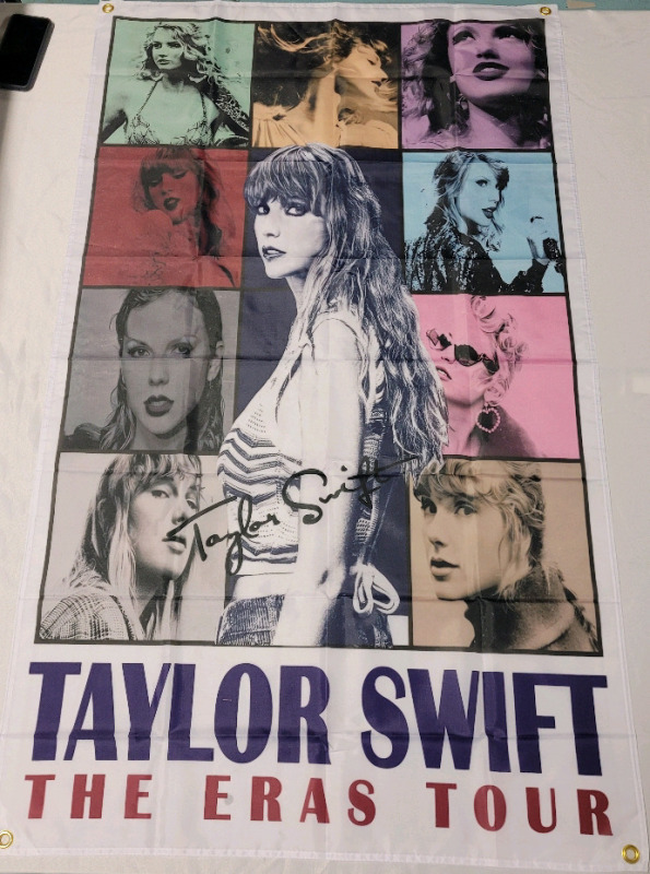 New Taylor Swift Eras Tour Flag - 35" X 59"