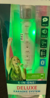 As New Singsation 5-In-One Deluxe Karaoke System w Wireless Speaker 12&rdquo;tall
