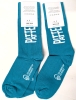 2 New Pairs SOCK CLUB "Pitter Patter" Membership Experience Socks | Made in USA | One Size - 2