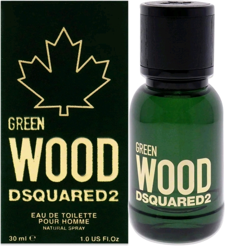 New DSQUARED2 Green Wood for Men Eau de Toilette | 30ml | Retails for Over $50!