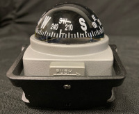 Vintage Airguide Deluxe Auto Compass Model 79C 3&rdquo;tall