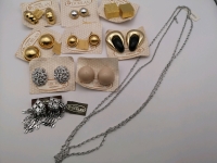Beautiful Vintage D'Orlan Jewelry - Earrings & Necklace