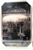 New Framed Oliver Gal Artist Co | Dior Wynwood Storefront with Textured Paint on Flowers Wall Art with Silver Frame | 16" x 24" | Retails for Over $200! - 2