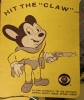 Rare Vintage 1958 Park's CBS MIGHTY MOUSE 3 Dimensional Target Game with Original Packaging and Gun | Box measures 16" x 18" - 2