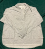 New Aerie Women’s Long Sleeved Button Up Grey Shirt Size Small Retails $60 - 2