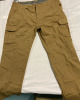 New Denver Hayes Dark Tan Athletic Stretch Fit Cargo 44 x 32 Retails $60 - 3