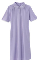 New Silverts Sv337 Women’s Lilac Open Back Polo Dress Size Large Retails $65