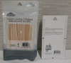 4 New Toothpick Dispensers + 6 New Packs of Wood Coffee Stirrers : 200 Toothpicks per Pack, 150 Stirrers per Pack - 3