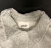 New Aerie Long Sleeved Button-Up Shirt Light Grey Size Medium Retails $60 - 3