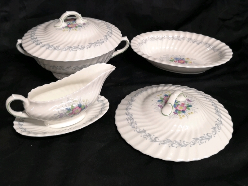 Vintage Royal Doulton Serving Dishes - Windermere Pattern