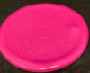 Pink Yoga Ball Massage Inflatable Balance Cushion Disk 13.5” L x 13.5”w x 1” tall - 2