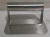 Hulisen Stainless Steel Square Burger Press - 6"