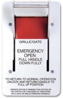 New - LiftMaster Professional Grille / Gate Emergency Open / Panic Release Egress Device . Model 02-515 | Retails for Over $100 USD