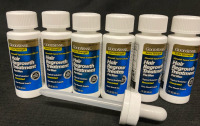 New 6 Month Supply Good sense Unscented Extra Strength Hsir Regrowth Treatment for Men 60 ml Bottles 1.5&rdquo; w x 4&rdquo; tall