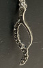 925 Italy Sterling Chain MJI Diamond Accent Demure 925 Pendant B^C - 4