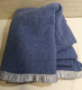 Vintage 60x69" Kenwood Wool Blanket Ramcrest - 3