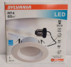 New - SYLVANIA General Lighting LED 4" RT4 Recessed Downlight Kit with Screw Base Plug and Play , Indoor / Outdoor , 65w . Four (4) Kits , Retail $100 - 2