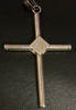 925 Sterling Silver Large Minamalist Cross Stamped