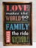 2 Wooden Signs with Sayings - 15.75" x 23.75" - 2