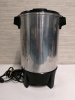 Vintage 15" West Bend Coffee Urn 30 Cups - Powers Up - 2