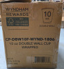 500 PCs New | 10 Oz Double Wall Cup Wrapped | Model # CP-DBW10F-WYND-1806 - 3