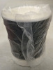 900 Pcs New | Black Generic 9 Oz Double Wall Cup Individually Wrapped | Model # CP-DBW9-BLK