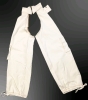 [Adults Only] New Size XSmall | Laina Rauma Off-White Denim Chaps | Retails for Over $100! - 2