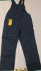 New - Carhartt Mens Loose Fit Firm Duck Insulated Bib Overall , Size Large . Navy Blue . Small marks on back , see photo . Retail $200 - 2