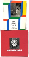 2 Photo / Coffee Table Books: INDIVIDUALS Portraits from the Gap Collection (Hardcover) & The World's Family by Ken Heyman (Paperback) | 11" Tall ea