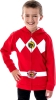 New Kids Size Small | The Power Rangers Red Ranger Mesh Face Covering Full-Zip Costume Hoodie