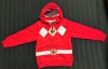 New Kids Size Small | The Power Rangers Red Ranger Mesh Face Covering Full-Zip Costume Hoodie - 2