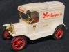 ERTL Neilson's 1913 Ford Model T Van Die Cast Coin Bank . Measures 6" long . Some wear on edges , tires have cracks to rubber