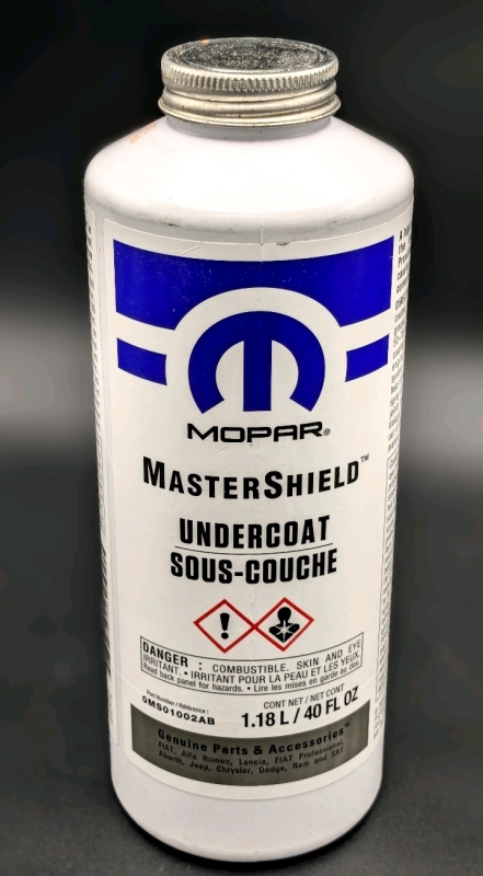 New MOPAR MasterShield Undercoat | 1.18L | Exp 08/14/25 | Part 0MS01002AB